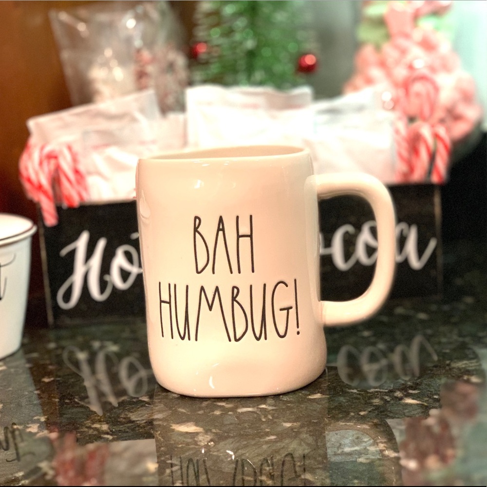 RAE DUNN Bah Humbug! Christmas Mug